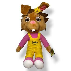 Chuck E. Cheese Bella Large Collectible Plush Newest Casting Star Rare 25” NEW
